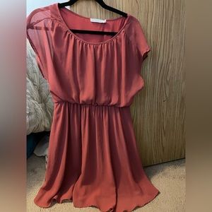Lush pull over midi dress.